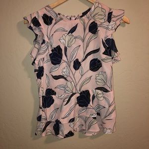 Banana Republic Pink Floral Top